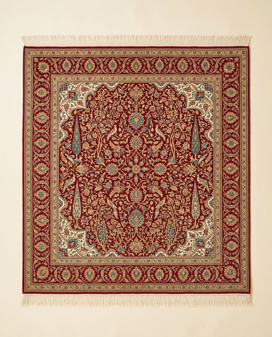 Silk rugs